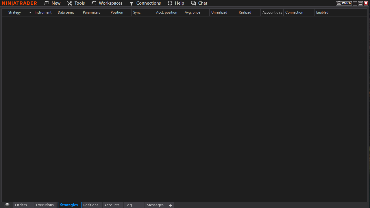 Import TS Index NinjaScript
