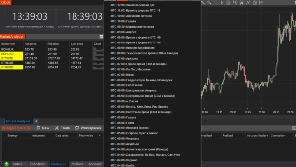 Trading Clock AddOns For NinjaTrader 8 - Image 6