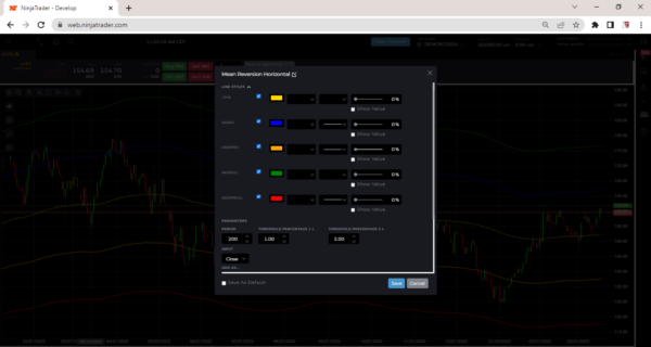 Mean Reversion Horizontal Indicator For NinjaTrader WEB Group Buy - Image 9
