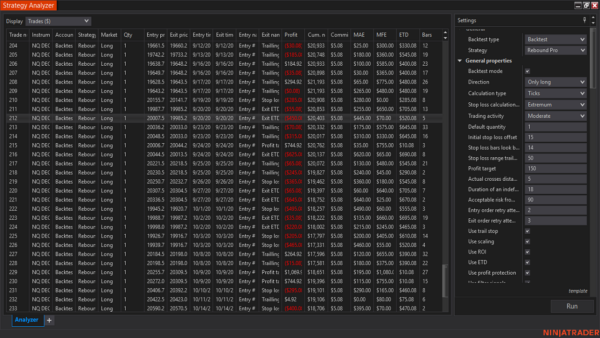 Rebound Pro Autostrategy For NinjaTrader 8 - Image 41