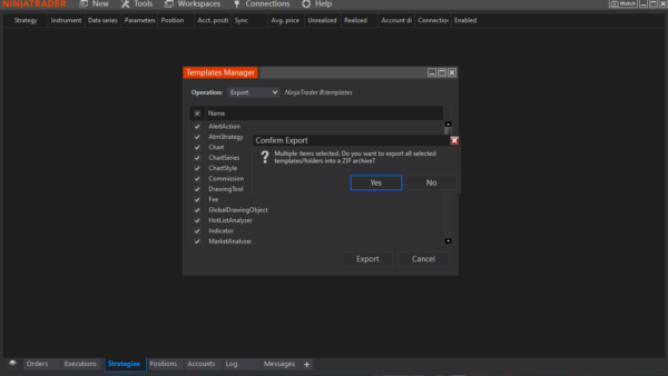 Templates Manager AddOn For NinjaTrader 8 - Image 6