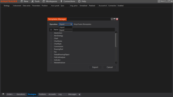 Templates Manager AddOn For NinjaTrader 8 - Image 8