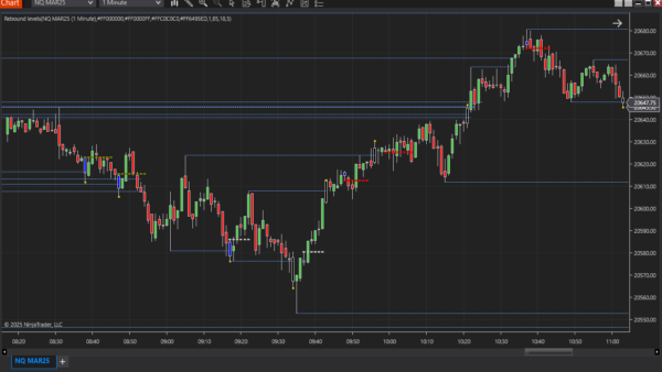 Rebound Levels Indicator For NinjaTrader 8 - Image 4