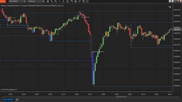 Rebound Levels Indicator For NinjaTrader 8 - Image 6