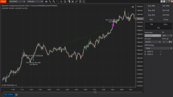 Absorption Autostrategy For NinjaTrader 8 - Image 13